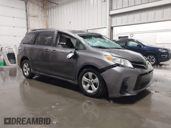 2020 Toyota Sienna LE Auto Access Seat with VIN 5TDKZ3DC1LS048256, listed as a IAAI auction lot 41279084 with 61,689 mi miles and . Bid and sale history available at DreamBid. Image 1.