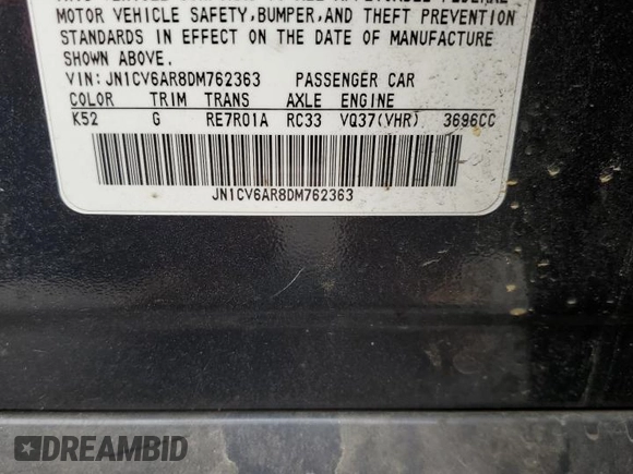 2014 Infiniti QX80 with VIN JN8AZ2NE6E9062648, listed as a Copart auction lot 74197353 with 132,320 mi miles and Salvage title. Bid and sale history available at DreamBid. Image 14.