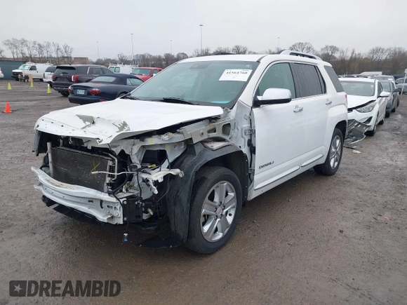 2015 GMC Terrain Denali with VIN 2GKALUEK2F6163041, listed as a IAAI auction lot 41564760 with 106,759 mi miles. Bid and sale history available at carsss.com. Image 18.