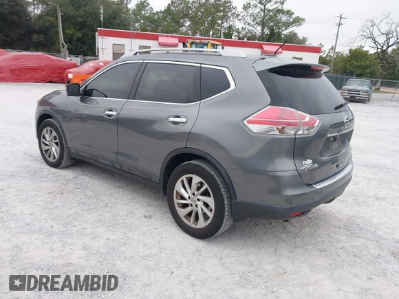 2015 Nissan Rogue SL with VIN 5N1AT2MT5FC857896, listed as a IAAI auction lot 41310123 with 101,101 mi miles. Bid and sale history available at carsss.com. Image 3.