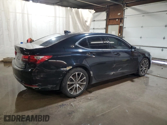 2017 Acura TLX V6 w/Technology Pkg with VIN 19UUB3F59HA000800, listed as a Copart auction lot 46326765 with 155,222 mi miles and Salvage Title. Bid and sale history available at carsss.com. Image 3.
