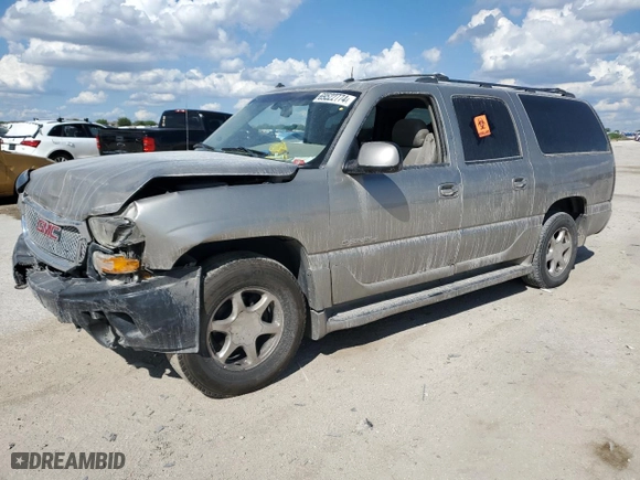 2003 GMC Yukon XL Denali with VIN 1GKFK66U03J334842, listed as a Copart auction lot 69522774 with 0 mi miles and Salvage Title. Bid and sale history available at carsss.com. Image 1.