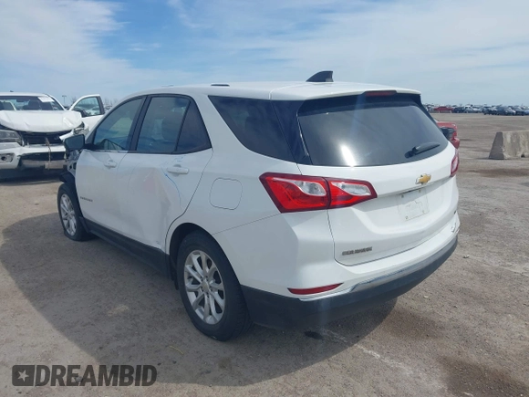 2019 Chevrolet Equinox LT z VIN 2GNAXKEVXK6256700, wystawiony jako IAAI lot #41655963 z przebiegiem 80 294 mil mil oraz . Historia ofert i sprzedaży dostępna na DreamBid. Obrazek 3.