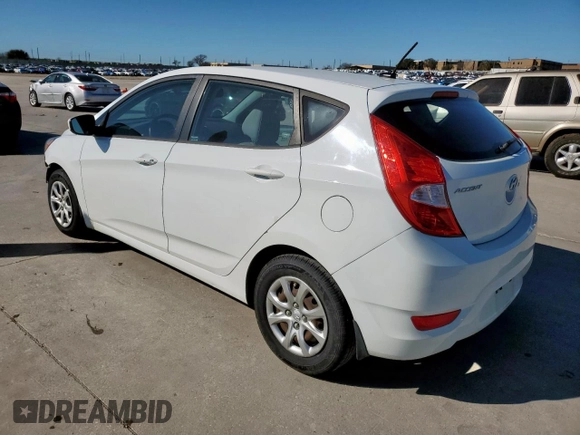2013 Hyundai Accent GS with VIN KMHCT5AE8DU094571, listed as a Copart auction lot 47699855 with 96,935 mi miles and Clean Title. Bid and sale history available at carsss.com. Image 2.