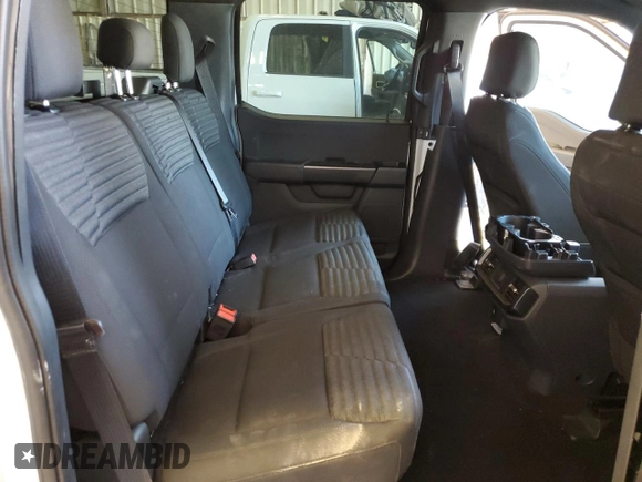 2023 Ford F-150 XL with VIN 1FTEW1CP2PKD69265, listed as a Copart auction lot 44341405 with 15,368 mi miles and Salvage Title. Bid and sale history available at DreamBid. Image 10.