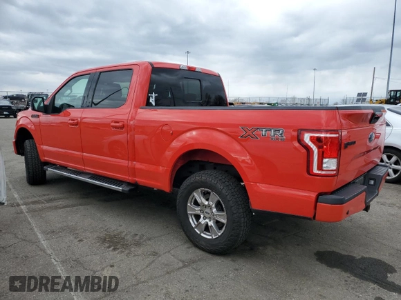 2017 Ford F-150 XL with VIN 1FTFW1EG6HKD13493, listed as a Copart auction lot 50326155 with 82,246 mi miles and Salvage Title. Bid and sale history available at carsss.com. Image 2.