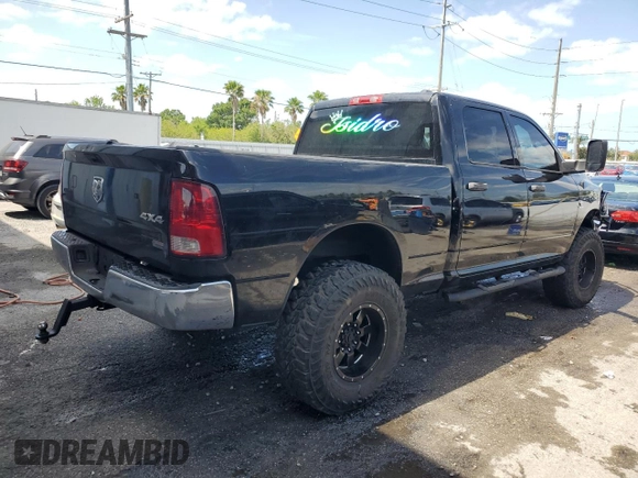 2012 Ram 2500 ST with VIN 3C6UD5CL7CG312302, listed as a Copart auction lot 54483275 with 208,116 mi miles and Salvage title. Bid and sale history available at DreamBid. Image 3.