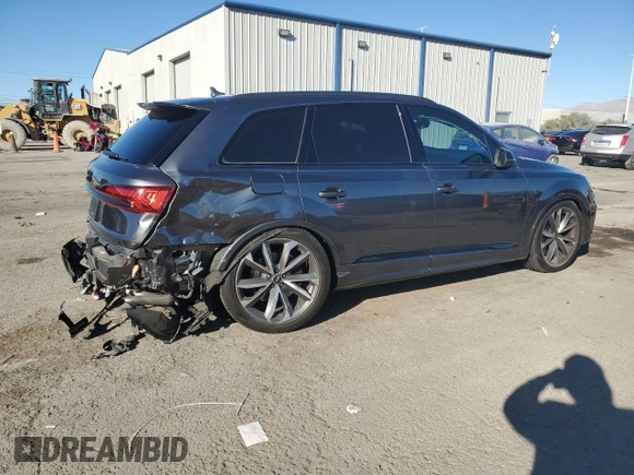2023 Audi SQ7 Prestige z VIN WA1VWBF79PD019597, wystawiony jako Copart lot #84247404 z przebiegiem 17 010 mil mil oraz Szkoda całkowita • Salvage title. Historia ofert i sprzedaży dostępna na DreamBid. Obrazek 3.