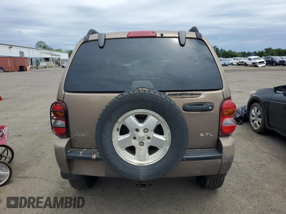 2002 Jeep Liberty Limited with VIN 1J4GL58K22W120496, listed as a Copart auction lot 62561875 with 161,388 mi miles and Salvage title. Bid and sale history available at DreamBid. Image 6.