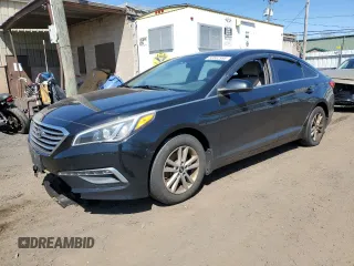 2015 Hyundai Sonata SE z VIN 5NPE24AF6FH187492, wystawiony jako Copart lot #53562995 z przebiegiem 109 190 mil mil oraz Szkoda całkowita • Salvage title. Historia ofert i sprzedaży dostępna na DreamBid. Obrazek 1.