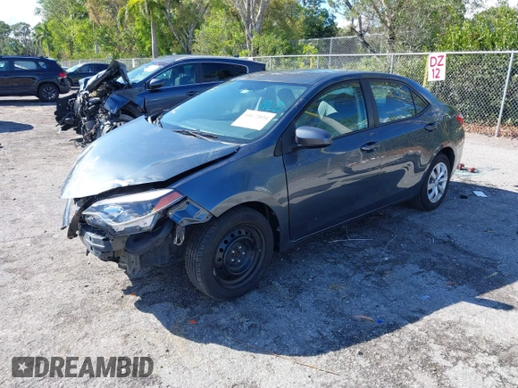 2016 Toyota Corolla L with VIN 5YFBURHE1GP478560, listed as a IAAI auction lot 41672034 with 154,221 mi miles and . Bid and sale history available at DreamBid. Image 17.