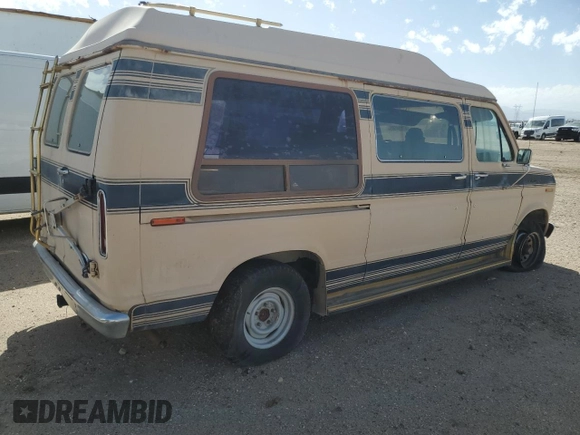 1986 Ford Econoline Cargo with VIN 1FDDE14N6GHB87105, listed as a Copart auction lot 47234585 with 41,020 mi miles and Clean Title. Bid and sale history available at DreamBid. Image 3.