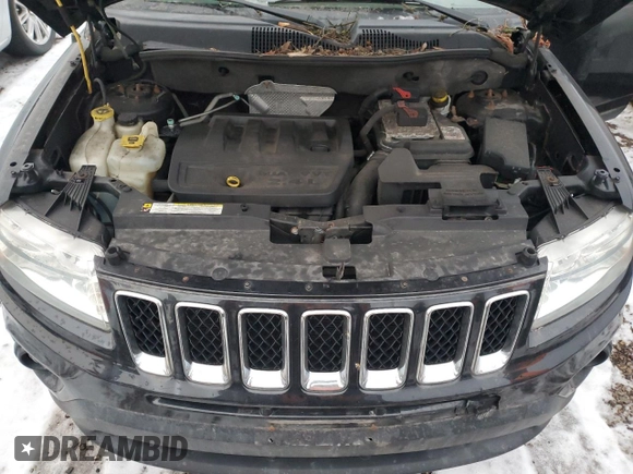 2011 Jeep Compass Latitude with VIN 1J4NT1FB2BD208396, listed as a Copart auction lot 85683924 with 132,603 mi miles and Salvage Title. Bid and sale history available at carsss.com. Image 11.