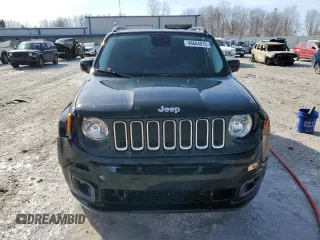 2017 Jeep Renegade Latitude with VIN ZACCJBBB3HPE84014, listed as a Copart auction lot 48664815 with 97,236 mi miles and Clean Title. Bid and sale history available at carsss.com. Image 5.