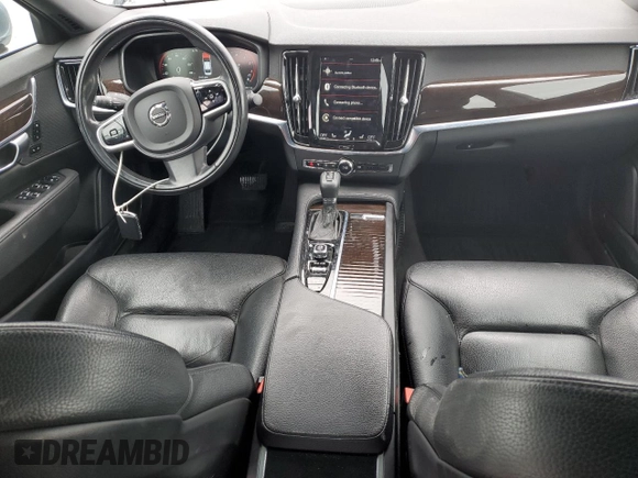 2018 Volvo S90 Momentum with VIN LVY982MK6JP022173, listed as a Copart auction lot 51454185 with 73,872 mi miles and Salvage Title. Bid and sale history available at carsss.com. Image 8.