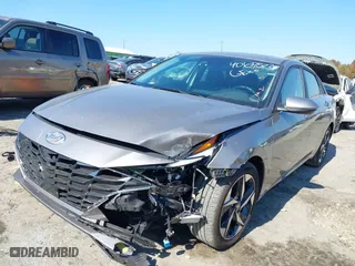2023 Hyundai Elantra Limited with VIN KMHLP4AG0PU607249, listed as a IAAI auction lot 40685737 with 21,510 mi miles. Bid and sale history available at carsss.com. Image 22.