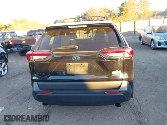 2023 Toyota RAV4 Hybrid XLE with VIN 2T3UWRFV1PW185916, listed as a IAAI auction lot 40877774 with 88,564 mi miles. Bid and sale history available at carsss.com. Image 16.