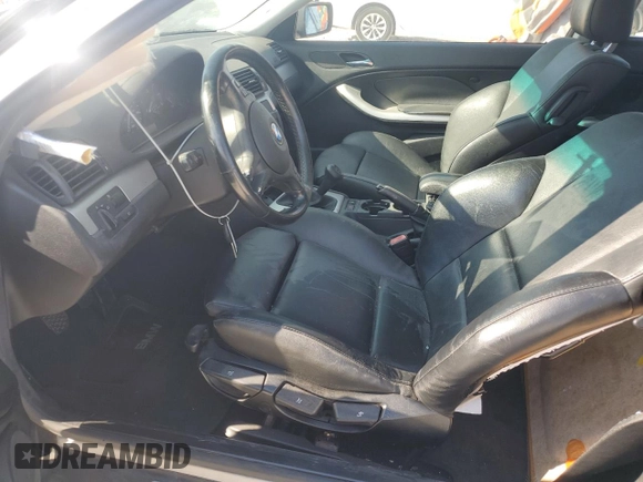 2003 BMW 3 Series 325Ci with VIN WBABN33483PC99601, listed as a Copart auction lot 75511754 with 0 mi miles and Salvage Title. Bid and sale history available at carsss.com. Image 7.