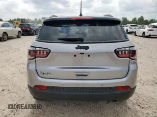 2021 Jeep Compass Altitude with VIN 3C4NJCBB2MT532314, listed as a Copart auction lot 57624295 with 55,329 mi miles and Salvage title. Bid and sale history available at DreamBid. Image 6.