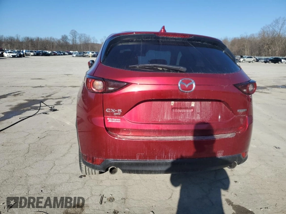 2021 Mazda CX-5 Touring with VIN JM3KFBCM8M0459730, listed as a Copart auction lot 50809505 with 28,828 mi miles and Salvage Title. Bid and sale history available at carsss.com. Image 6.