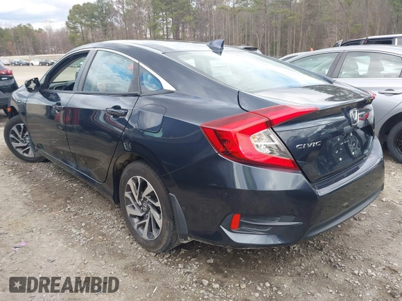 2017 Honda Civic Sedan EX with VIN 19XFC2F78HE214884, listed as a IAAI auction lot 41687685 with 124,623 mi miles. Bid and sale history available at carsss.com. Image 3.