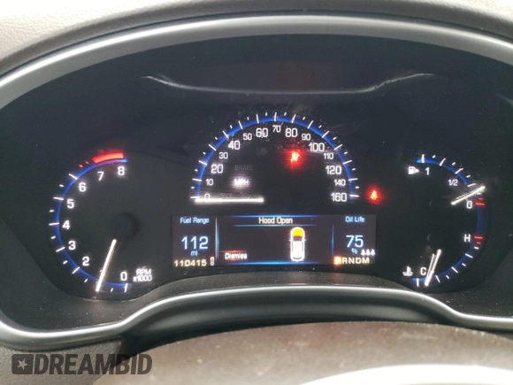 2015 Cadillac SRX Luxury Collection with VIN 3GYFNBE36FS623581, listed as a Copart auction lot 51233455 with 110,415 mi miles and Salvage Title. Bid and sale history available at carsss.com. Image 9.