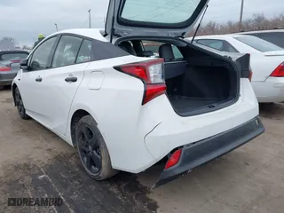 2022 Toyota Prius L Eco with VIN JTDKAMFU8N3175707, listed as a IAAI auction lot 41501024 with 42,103 mi miles. Bid and sale history available at carsss.com. Image 3.