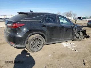 2021 Lexus RX 350 F Sport with VIN 2T2SZMDAXMC285354, listed as a Copart auction lot 42244595 with 41,779 mi miles and Salvage title. Bid and sale history available at DreamBid. Image 3.