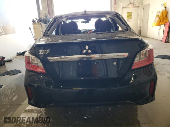 2024 Mitsubishi Mirage ES z VIN ML32FUFJ5RHF18365, wystawiony jako Copart lot #54029955 z przebiegiem 3 175 mil mil oraz Szkoda całkowita • Salvage title. Historia ofert i sprzedaży dostępna na DreamBid. Obrazek 6.