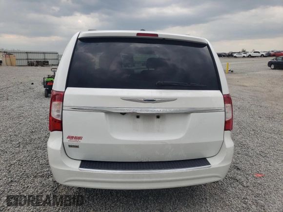 2014 Chrysler Town & Country Touring with VIN 2C4RC1BG9ER157859, listed as a Copart auction lot 53154205 with 164,230 mi miles and Salvage Title. Bid and sale history available at carsss.com. Image 6.