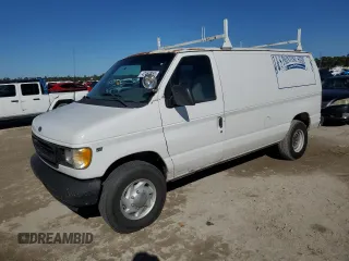 2002 Ford Econoline Cargo with VIN 1FTNE24L82HB75026, listed as a Copart auction lot 42460855 with 290,377 mi miles and Clean Title. Bid and sale history available at DreamBid. Image 1.