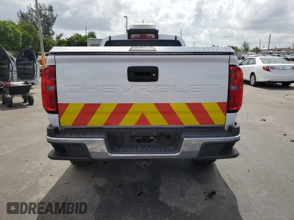 2022 Chevrolet Colorado 2WD Work Truck с VIN 1GCHSBEA8N1187547, выставлен на аукционе Copart как лот 65174725 с пробегом 53 776 миль миль и Списание • Salvage title. История ставок и продаж доступна на DreamBid. Изображение 6.