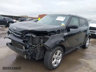 2018 Kia Soul with VIN KNDJN2A23J7523748, listed as a IAAI auction lot 41561728 with 84,713 mi miles. Bid and sale history available at carsss.com. Image 2.