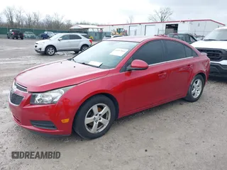 2014 Chevrolet Cruze 1LT with VIN 1G1PC5SB1E7274803, listed as a IAAI auction lot 41897844 with 175,081 mi miles and . Bid and sale history available at DreamBid. Image 2.