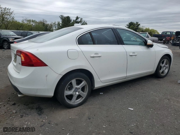 2013 Volvo S60 T5 Premier with VIN YV1612FS5D2218760, listed as a Copart auction lot 50080505 with 99,507 mi miles and Salvage Title. Bid and sale history available at carsss.com. Image 3.