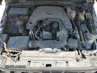 2020 Jeep Wrangler Sport with VIN 1C4GJXAGXLW237080, listed as a Copart auction lot 57769704 with 144,137 mi miles and Salvage title. Bid and sale history available at DreamBid. Image 11.