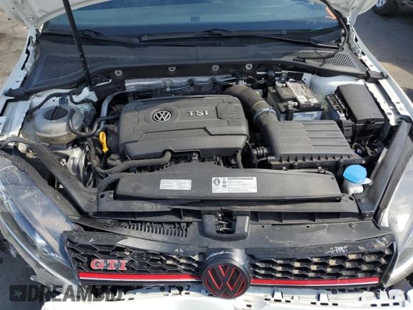 2015 Volkswagen Golf GTI S w/Performance Pkg with VIN 3VWT47AUXFM057367, listed as a Copart auction lot 47243284 with 57,496 mi miles. Bid and sale history available at carsss.com. Image 11.