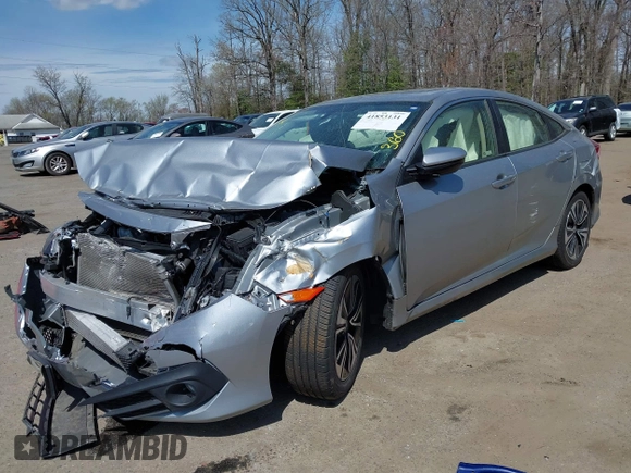 2018 Honda Civic EX-L with VIN JHMFC1F72JX043788, listed as a IAAI auction lot 41853131 with 137,266 mi miles and . Bid and sale history available at DreamBid. Image 17.