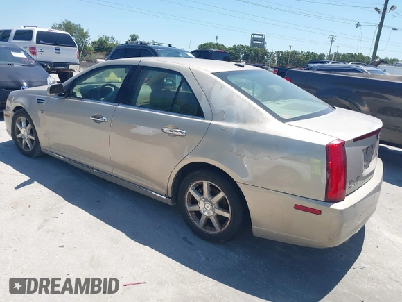 2008 Cadillac STS RWD with VIN 1G6DW67V780153199, listed as a IAAI auction lot 42058808 with 164,961 mi miles and . Bid and sale history available at DreamBid. Image 3.