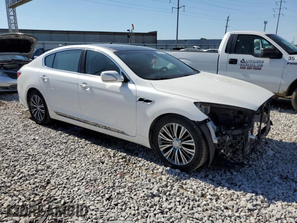 2016 Kia K900 Luxury z VIN KNALU4D39G6031250, wystawiony jako Copart lot #58899564 z przebiegiem 104 281 mil mil oraz Szkody całkowita. Historia ofert i sprzedaży dostępna na DreamBid. Obrazek 4.