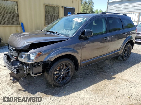 2020 Dodge Journey SE Value with VIN 3C4PDCAB8LT262537, listed as a Copart auction lot 53384865 with 73,119 mi miles and Clean Title. Bid and sale history available at DreamBid. Image 1.