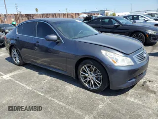 2007 Infiniti G35 Journey with VIN JNKBV61E37M717985, listed as a Copart auction lot 72653114 with 180,136 mi miles and Salvage Title. Bid and sale history available at DreamBid. Image 4.