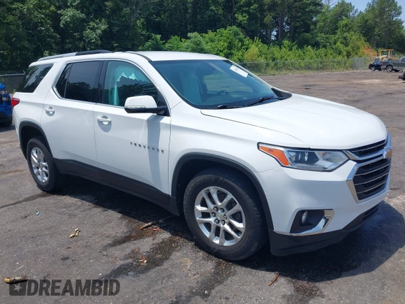 2018 Chevrolet Traverse LT Cloth with VIN 1GNERGKW6JJ183543, listed as a IAAI auction lot 42471508 with 78,888 mi miles and . Bid and sale history available at DreamBid. Image 1.