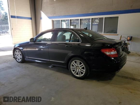 2008 Mercedes-Benz C 300 Sport with VIN WDDGF81X48F118820, listed as a Copart auction lot 49569645 with 169,928 mi miles and Salvage title. Bid and sale history available at DreamBid. Image 2.