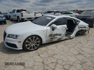 2012 Audi A7 Prestige z VIN WAU2GAFC7CN048319, wystawiony jako Copart lot #55685765 z przebiegiem Nie podano mil oraz Szkoda całkowita • Salvage title. Historia ofert i sprzedaży dostępna na DreamBid. Obrazek 1.