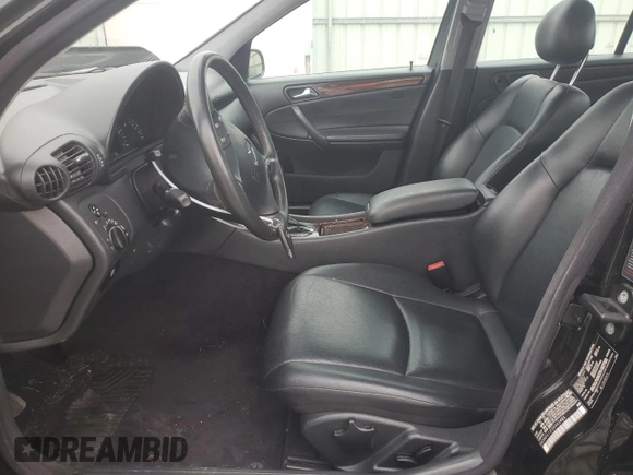 2003 Mercedes-Benz C 240 with VIN WDBRF61J03A443486, listed as a Copart auction lot 43896805 with 62,931 mi miles and Salvage Title. Bid and sale history available at carsss.com. Image 7.