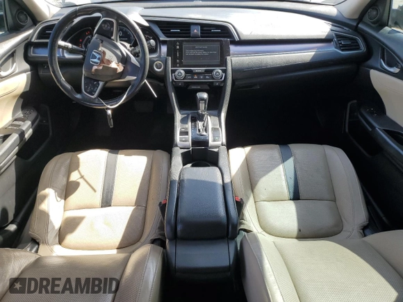 2016 Honda Civic Sedan EX-L with VIN 19XFC1F7XGE203507, listed as a Copart auction lot 50212395 with 83,835 mi miles and Salvage Title. Bid and sale history available at carsss.com. Image 8.