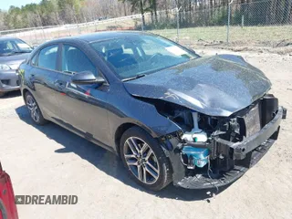 2019 Kia Forte S with VIN 3KPF34AD4KE016075, listed as a IAAI auction lot 41887992 with 91,164 mi miles. Bid and sale history available at carsss.com. Image 1.