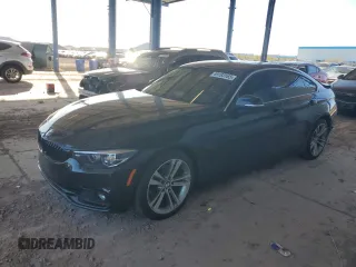 2018 BMW 4 Series 430i with VIN WBA4J1C51JBG76037, listed as a Copart auction lot 49183165 with 88,591 mi miles and Salvage Title. Bid and sale history available at carsss.com. Image 1.