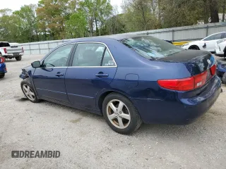 2005 Honda Accord EX with VIN 1HGCM567X5A079182, listed as a Copart auction lot 50696665 with 186,410 mi miles and Salvage Title. Bid and sale history available at DreamBid. Image 2.
